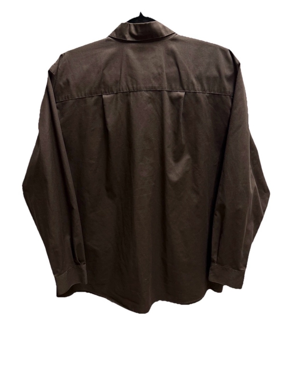Foxcroft Women's Dark Chocolate Brown Button-Down Shirt - Picture 4 of 9